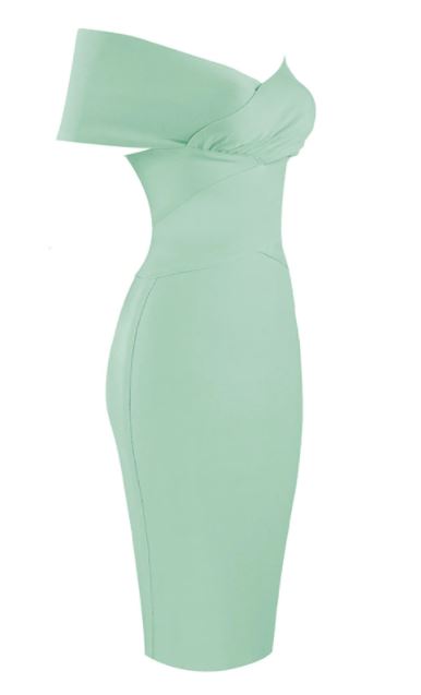 Off Shoulder Classic Bodycon Dress