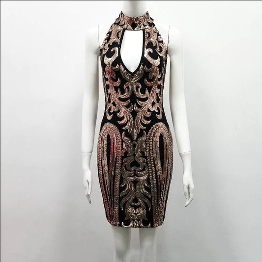 BG Metalic Dress