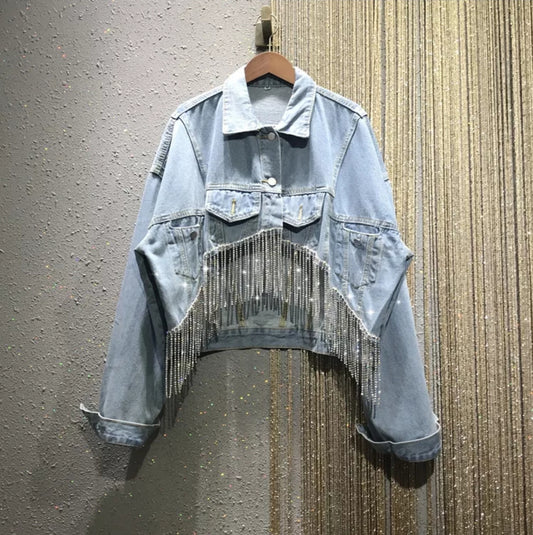 Bree Crop Jean Jacket