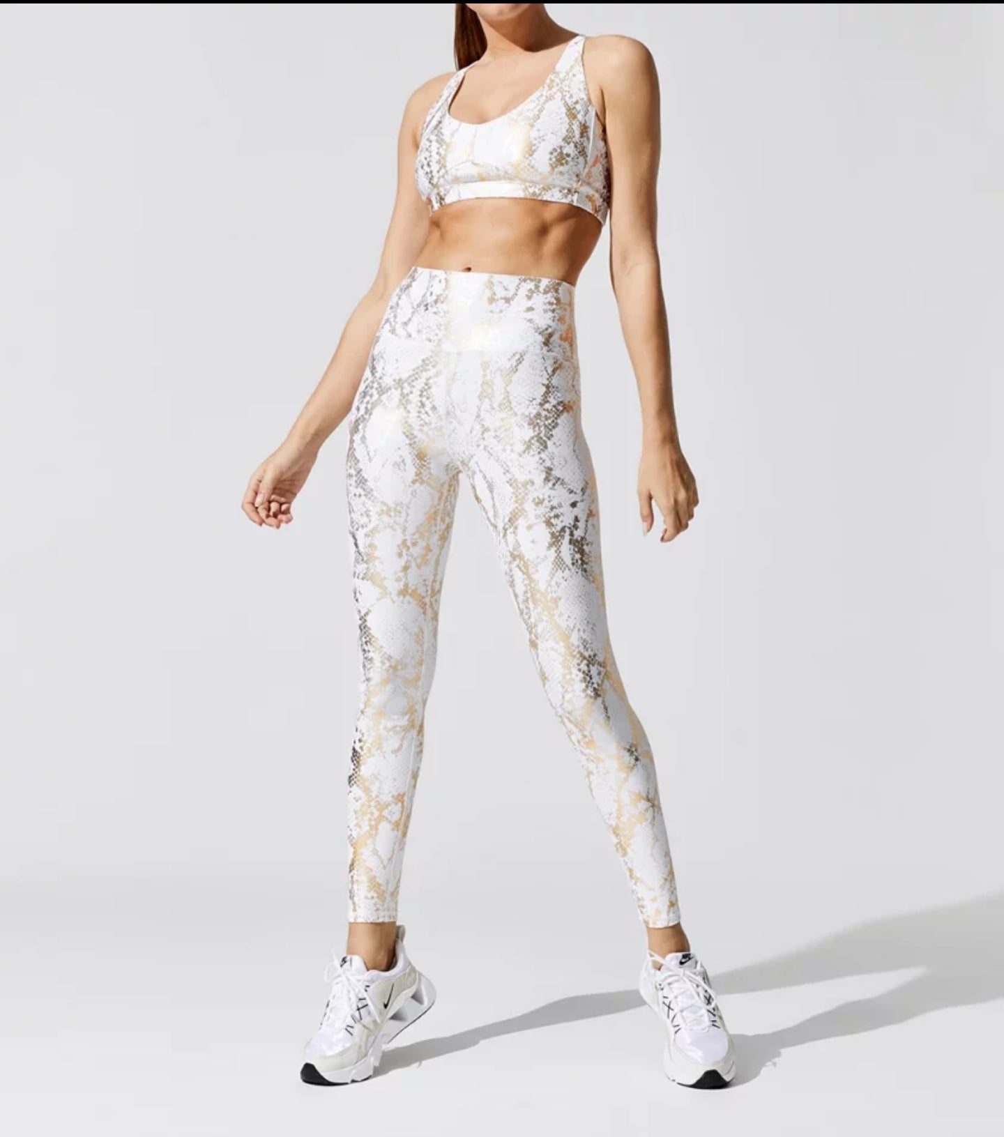 Snake  Print Gym Set