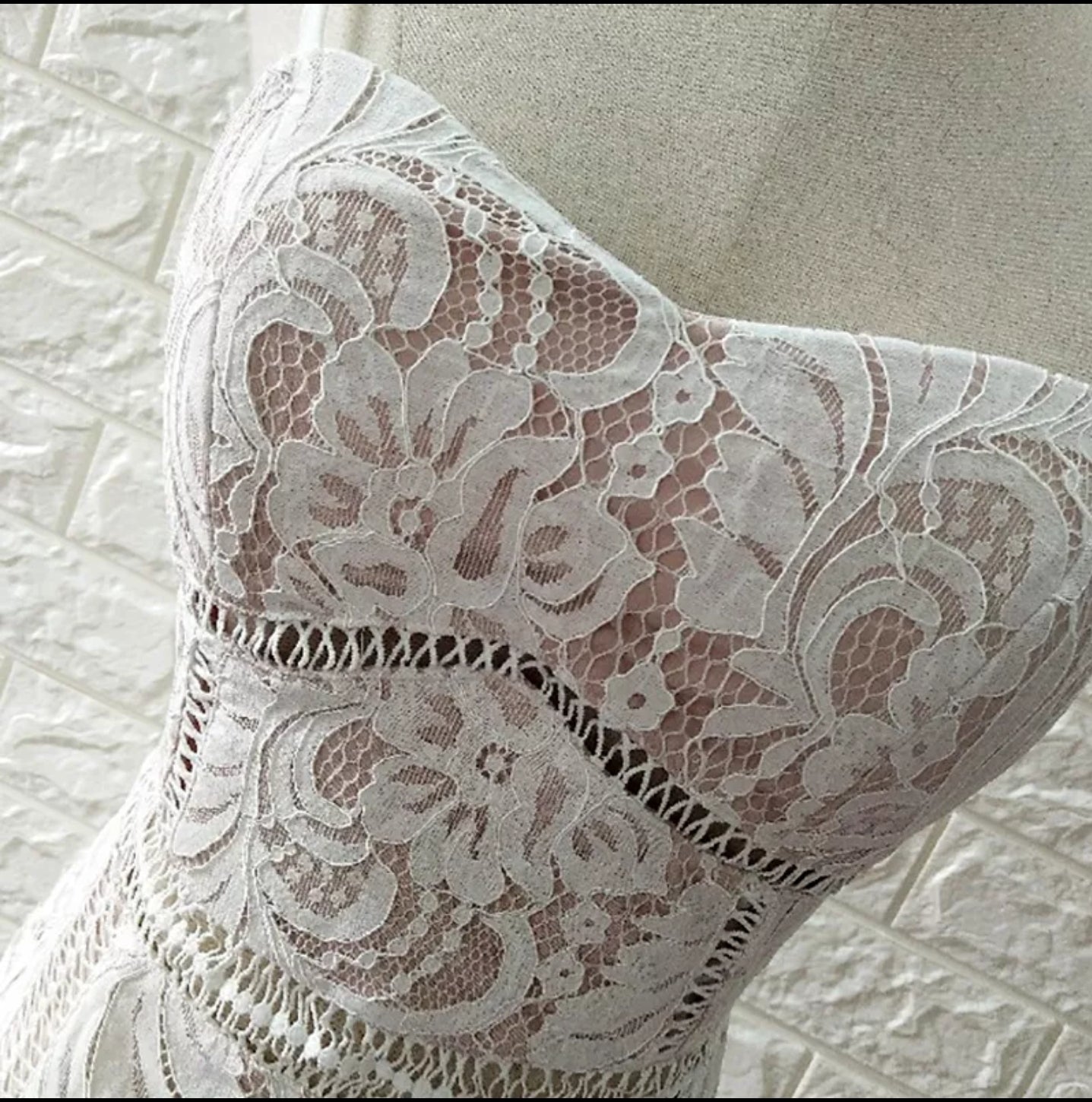 Summer Lace White Dress