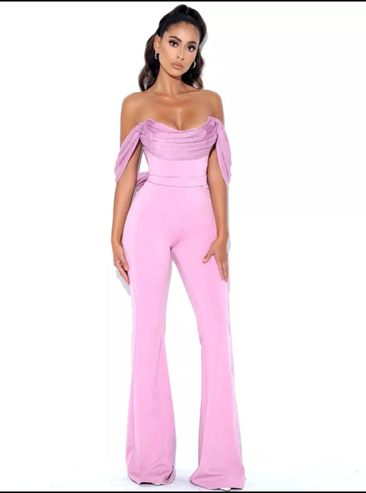 Jas off the shoulder Jumpsuit