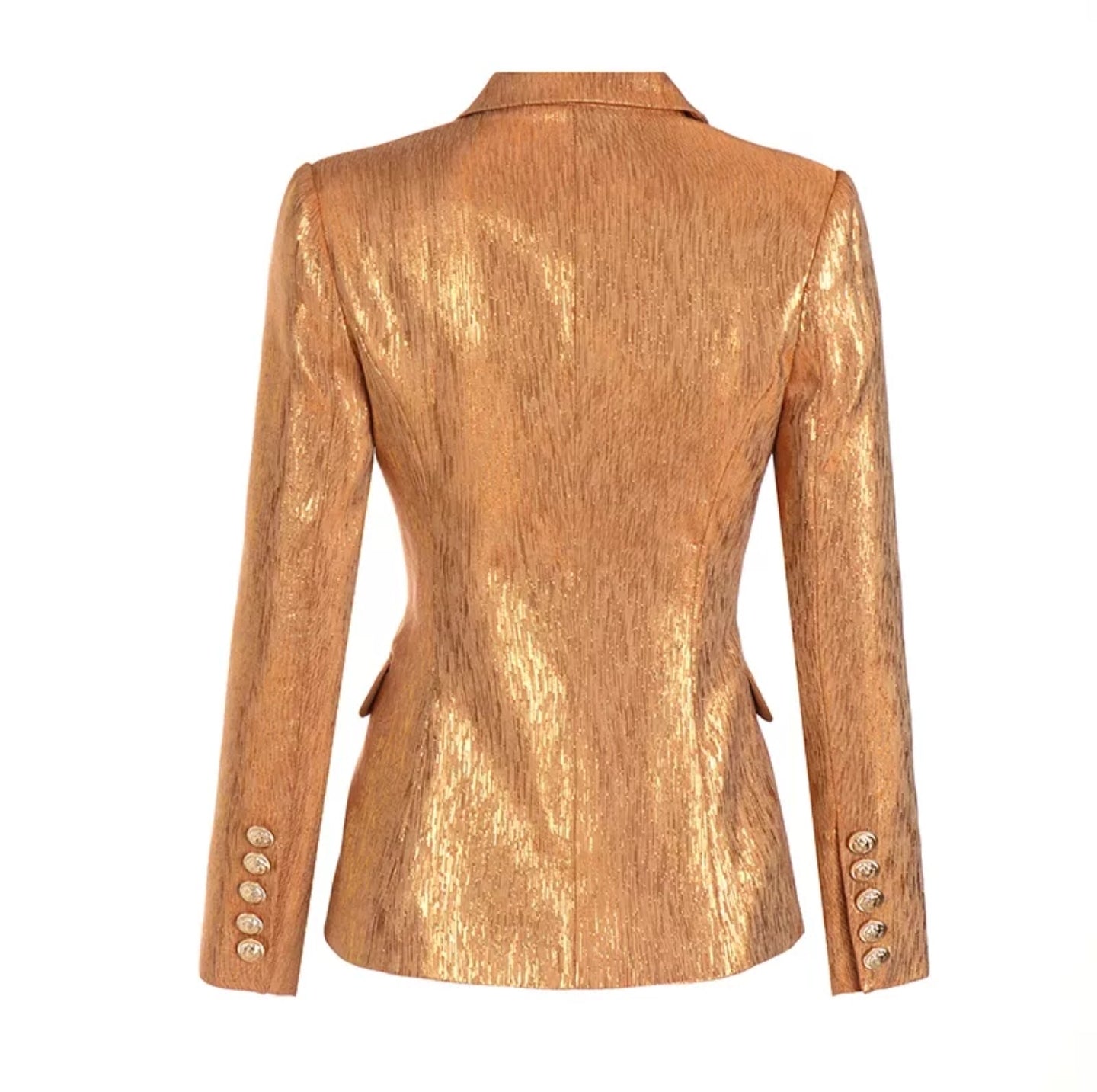 Bianca Gold Shimmer Blazer