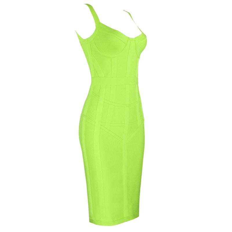 Pretty in Neon Bodycon Dress