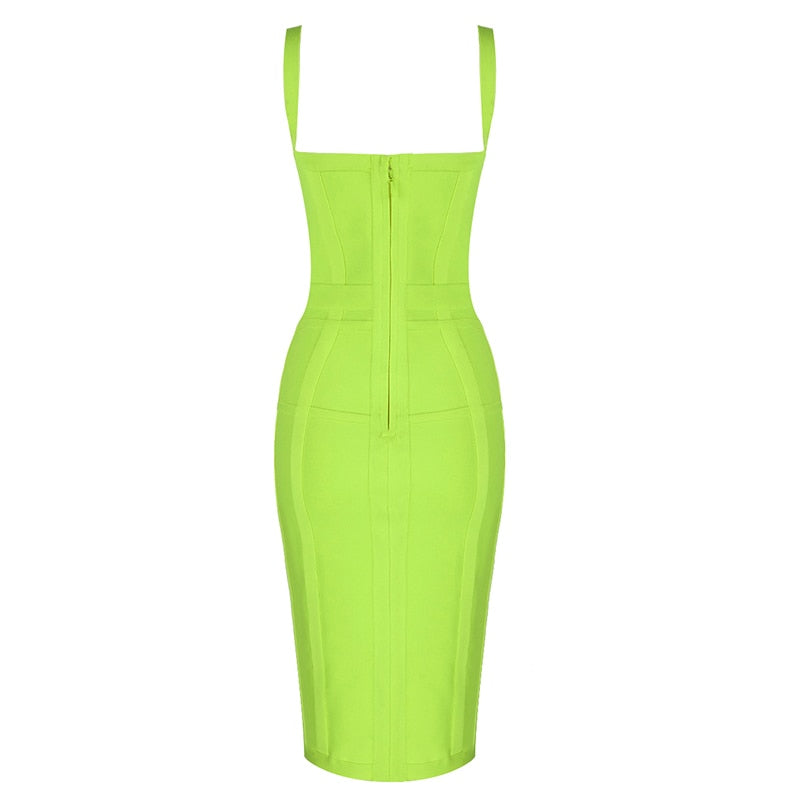 Pretty in Neon Bodycon Dress