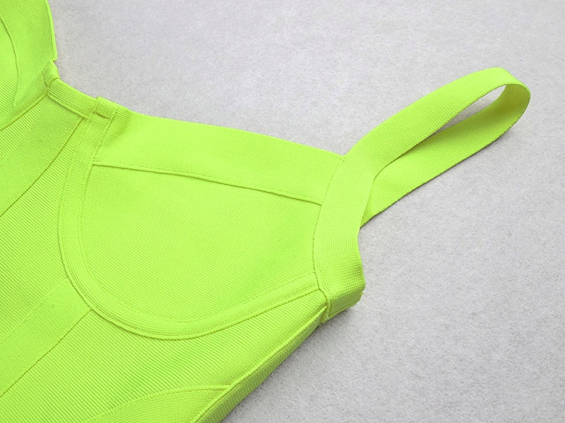 Pretty in Neon Bodycon Dress