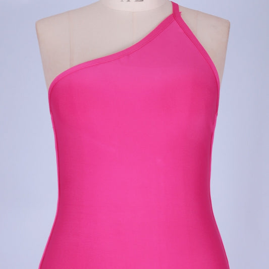 Royal Curves Rose Bodycon Dress