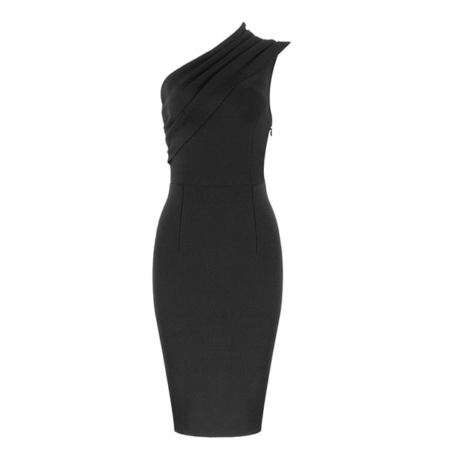 Marriam One Shoulder Bodycon Dress