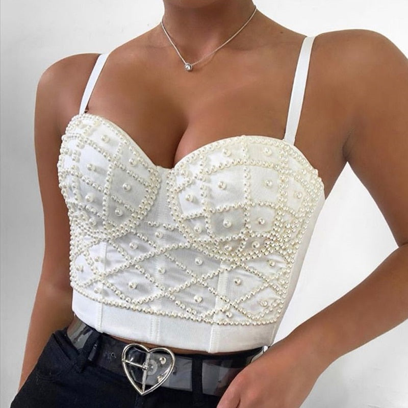 Pretty in Beads Bustier