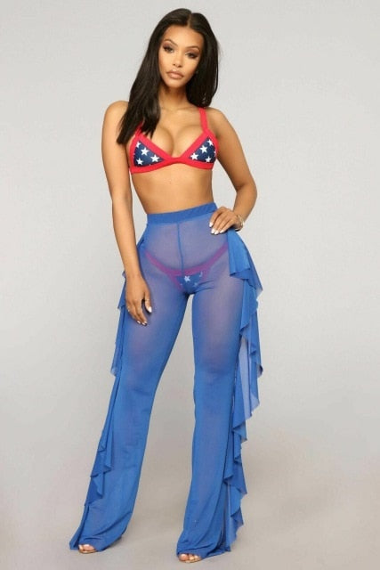 Sheer Beach Cover Pants