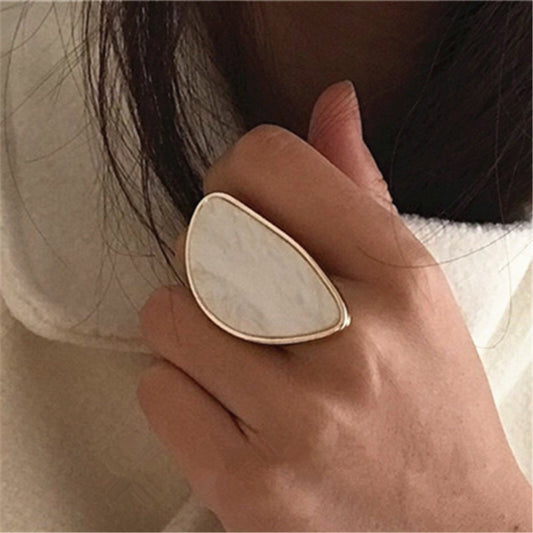 Acetate Plate Adjustable Ring