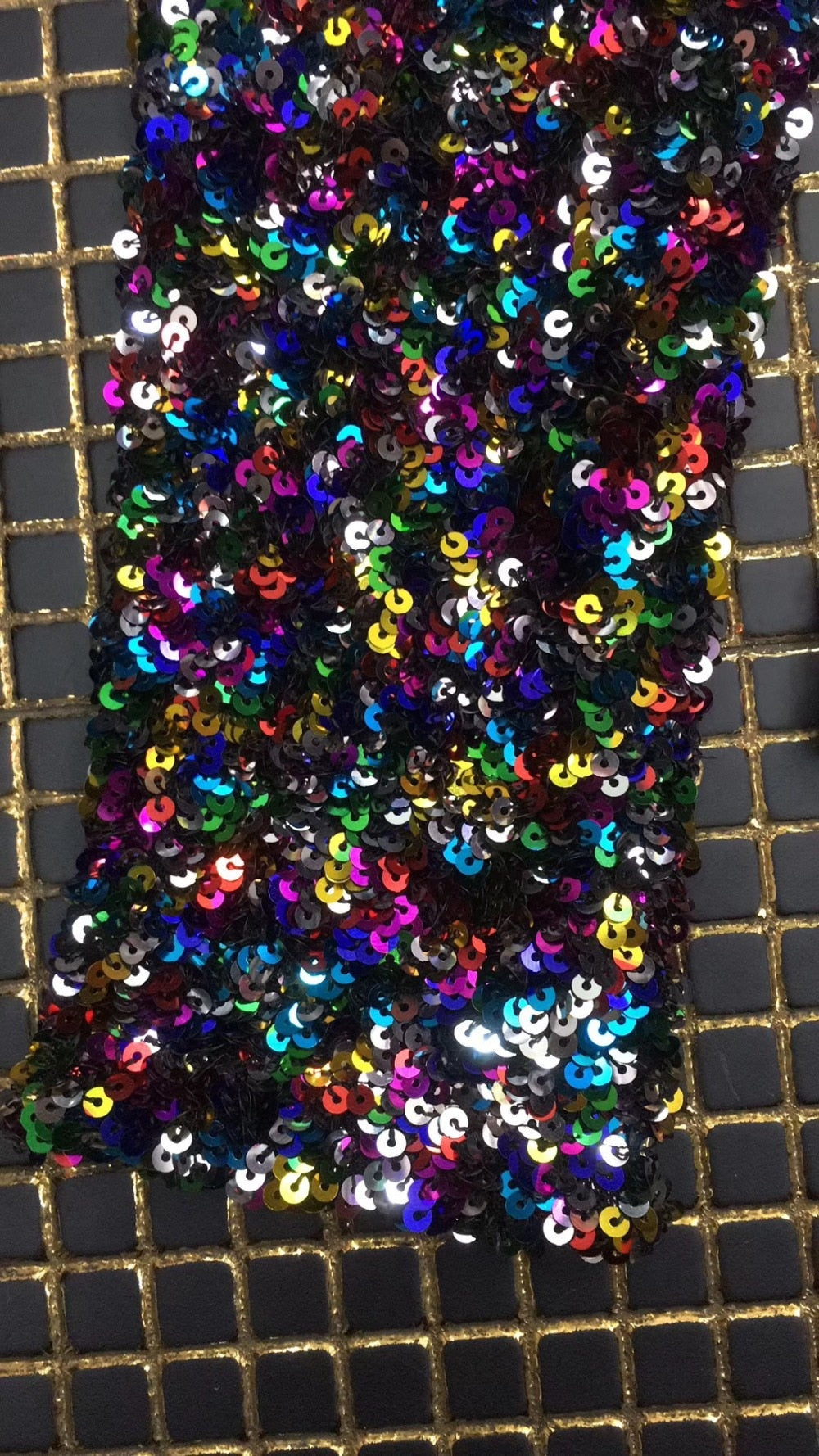 Colorful Sequins Beading Full Sleeve