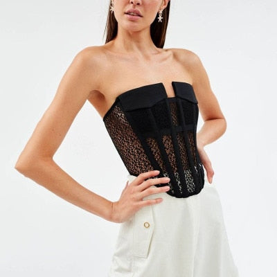 Ziba  Lace Bustier Corset