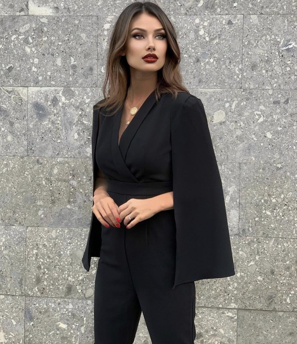 Cloak Jumpsuit High Street Jumpsuit