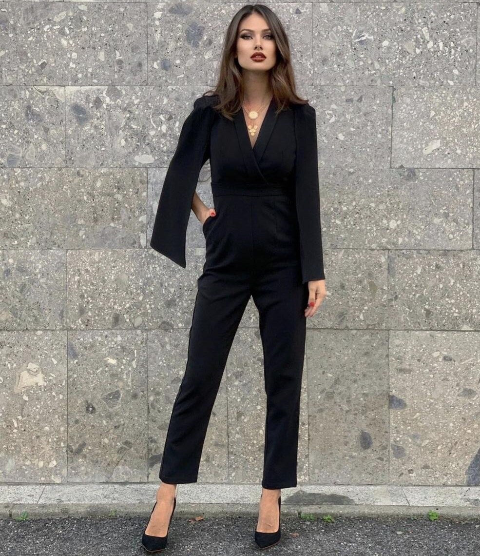 Cloak Jumpsuit High Street Jumpsuit