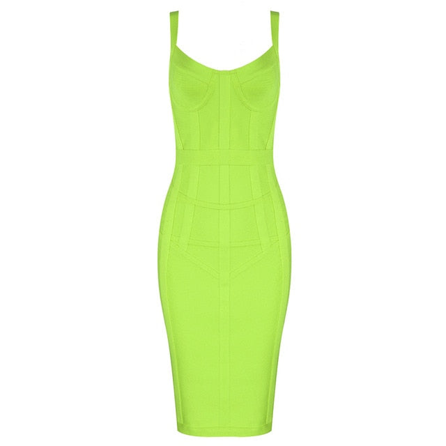 Pretty in Neon Bodycon Dress