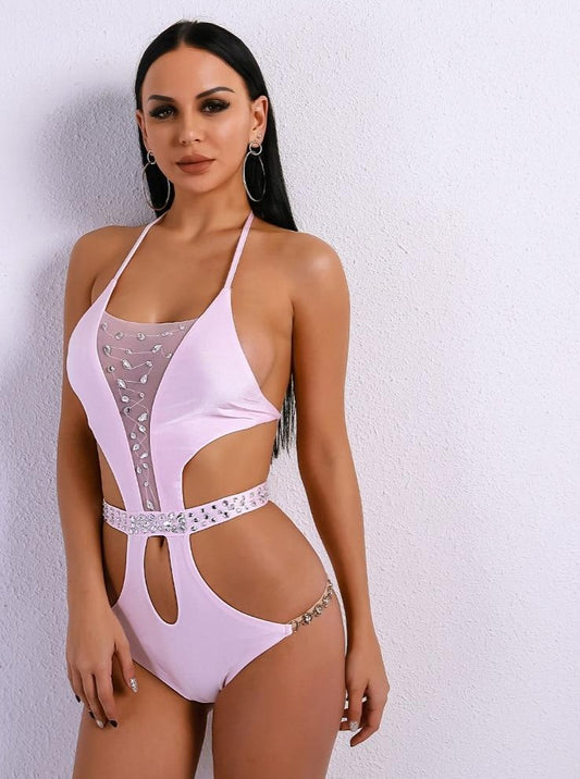 Angela Rhinestones Swimwear