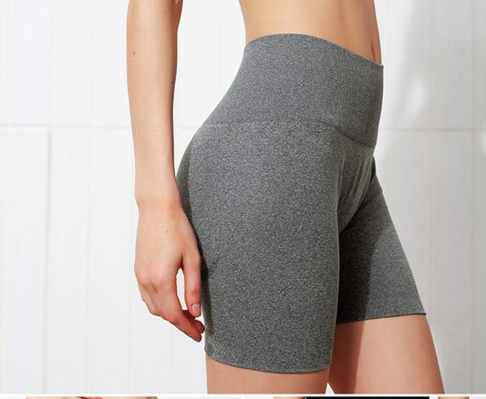 Seamless High Waist Sports Shorts