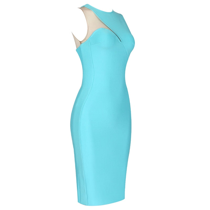 Laura One Shoulder Mini Bodycon Dress