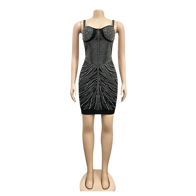 Bonnie Pearls Bodycon Dress