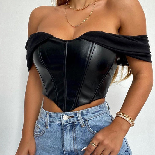 Corset Off Shoulder Top