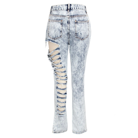 Ziba H.O. Washed Distressed Jeans