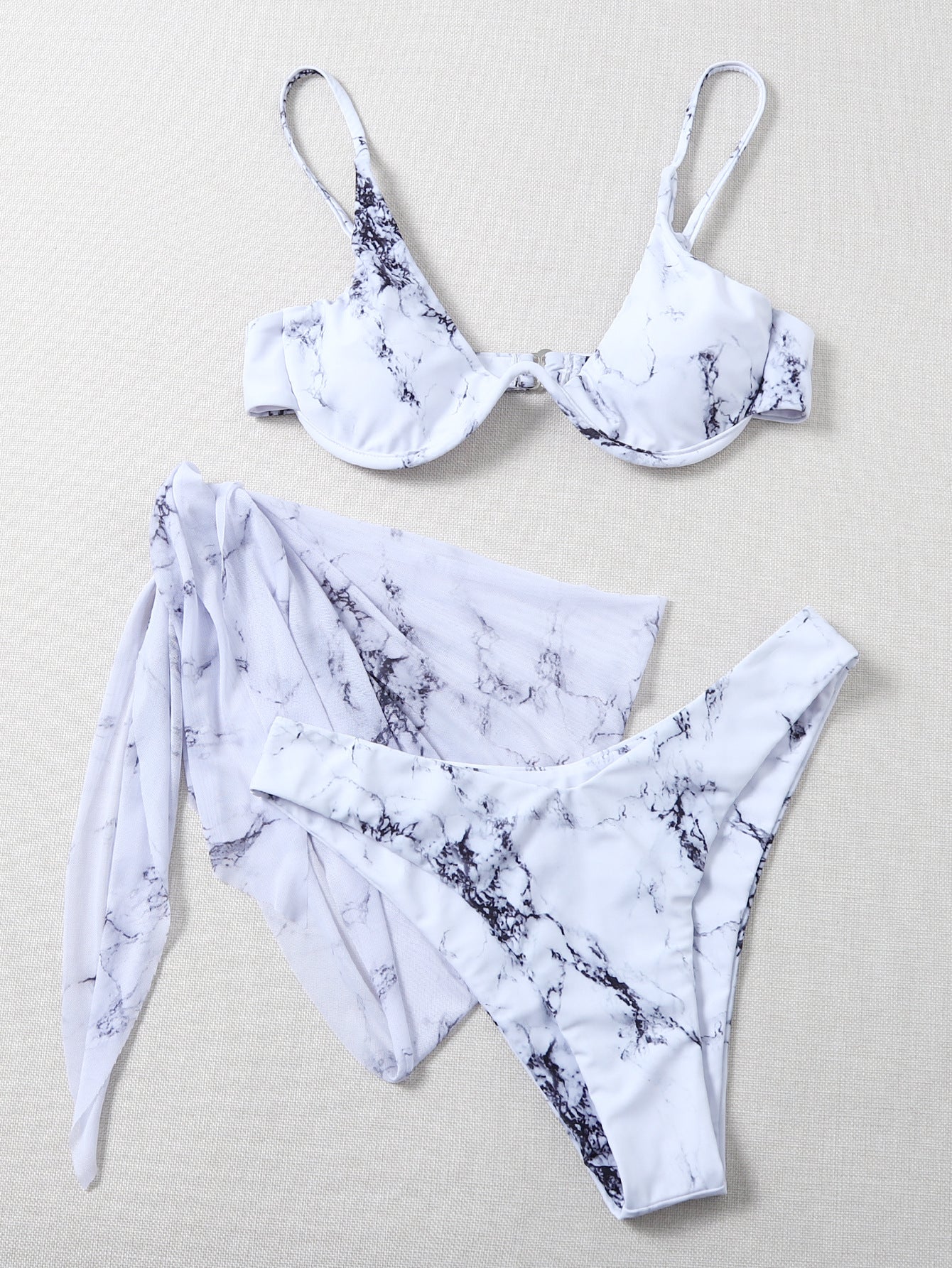 Marble Bikini Set