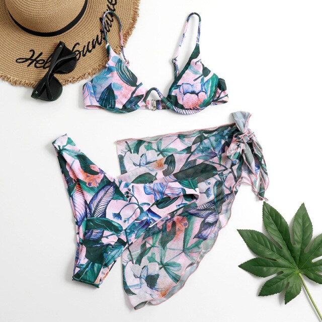 Marble Bikini Set