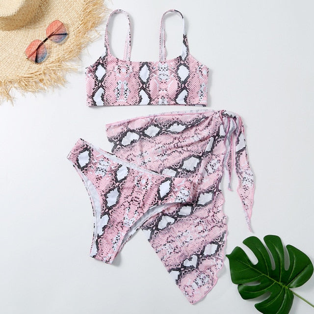 Marble Bikini Set