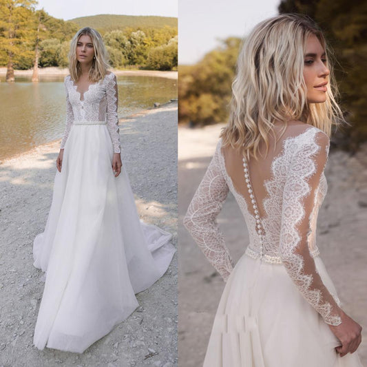 Bohemian Wedding Dress